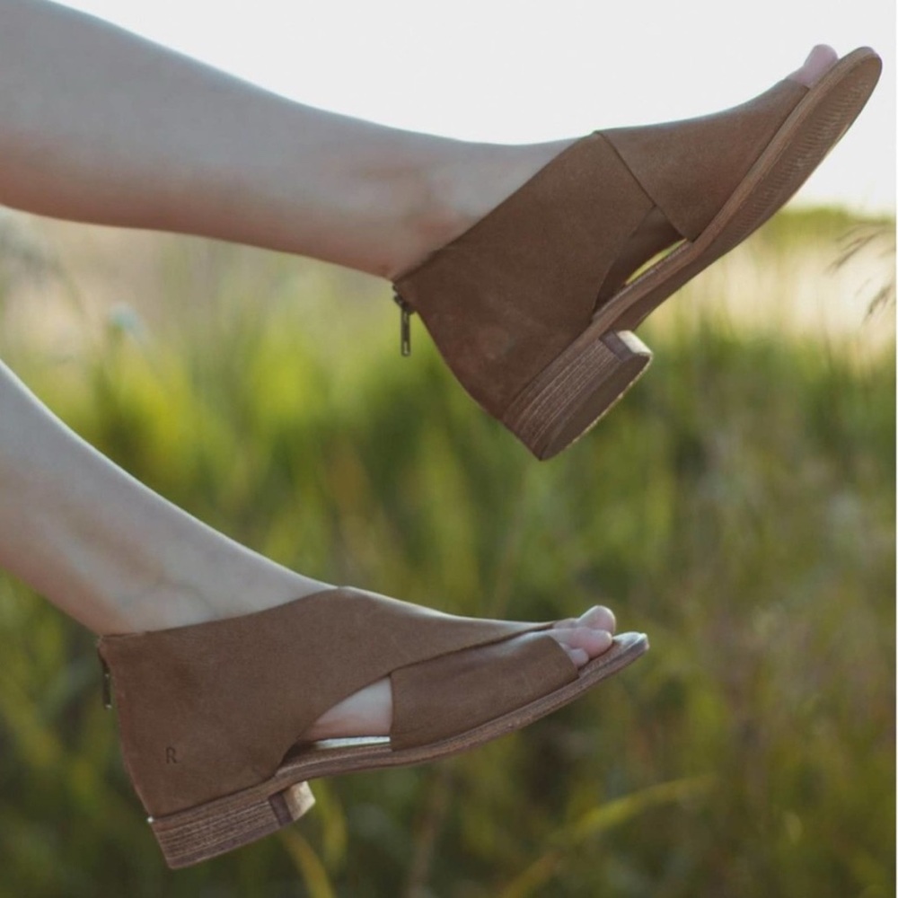 ROAN by Bed Stu Leather Wrap Sandals Tan Boho Women’s‎ 7